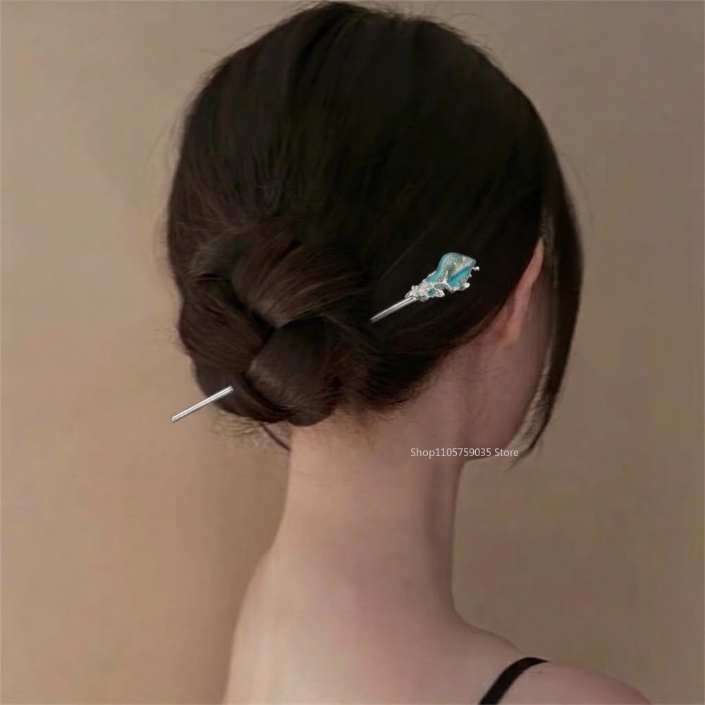 Vintage Collectible Item - Forcina per Capelli in Stile Cinese