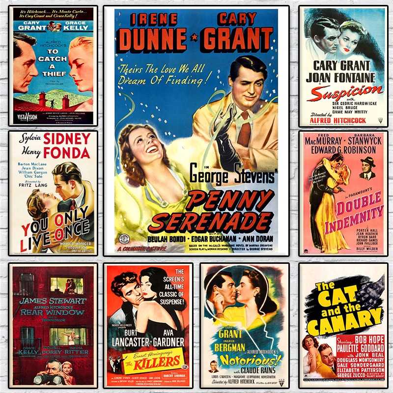 Vintage Collectible Furniture - Collezione di Poster di Film d'Amore