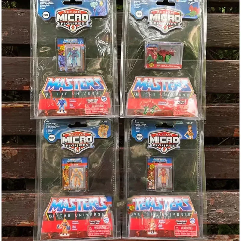 Vintage Cartoon Collectible - ACTION MICRO FIGURES miniatures Cartoon Animation