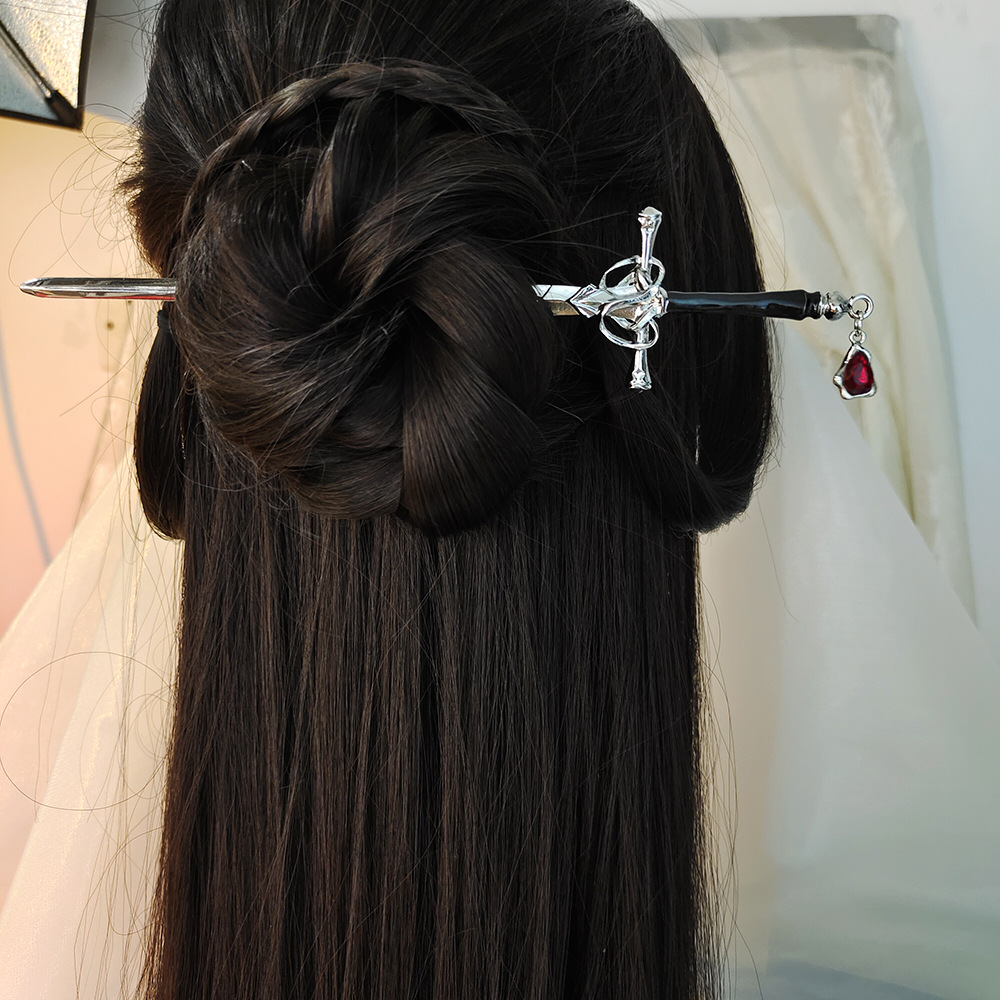 Vintage Collectible Item - Bacchetta per capelli a forma di