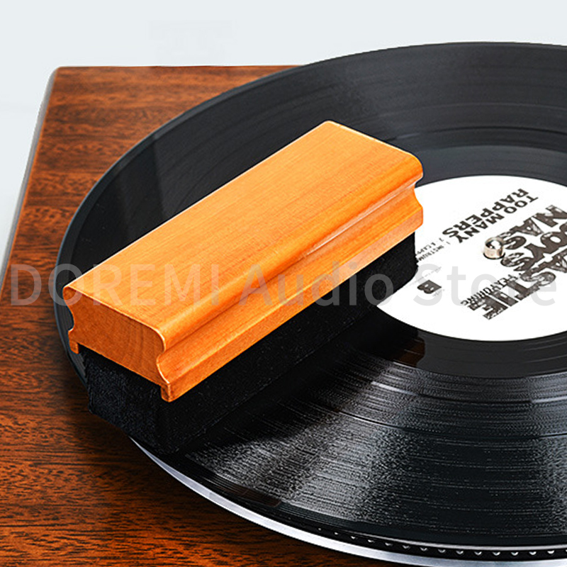 Vinyl Record Cleaner - Spazzola per la pulizia dei dischi