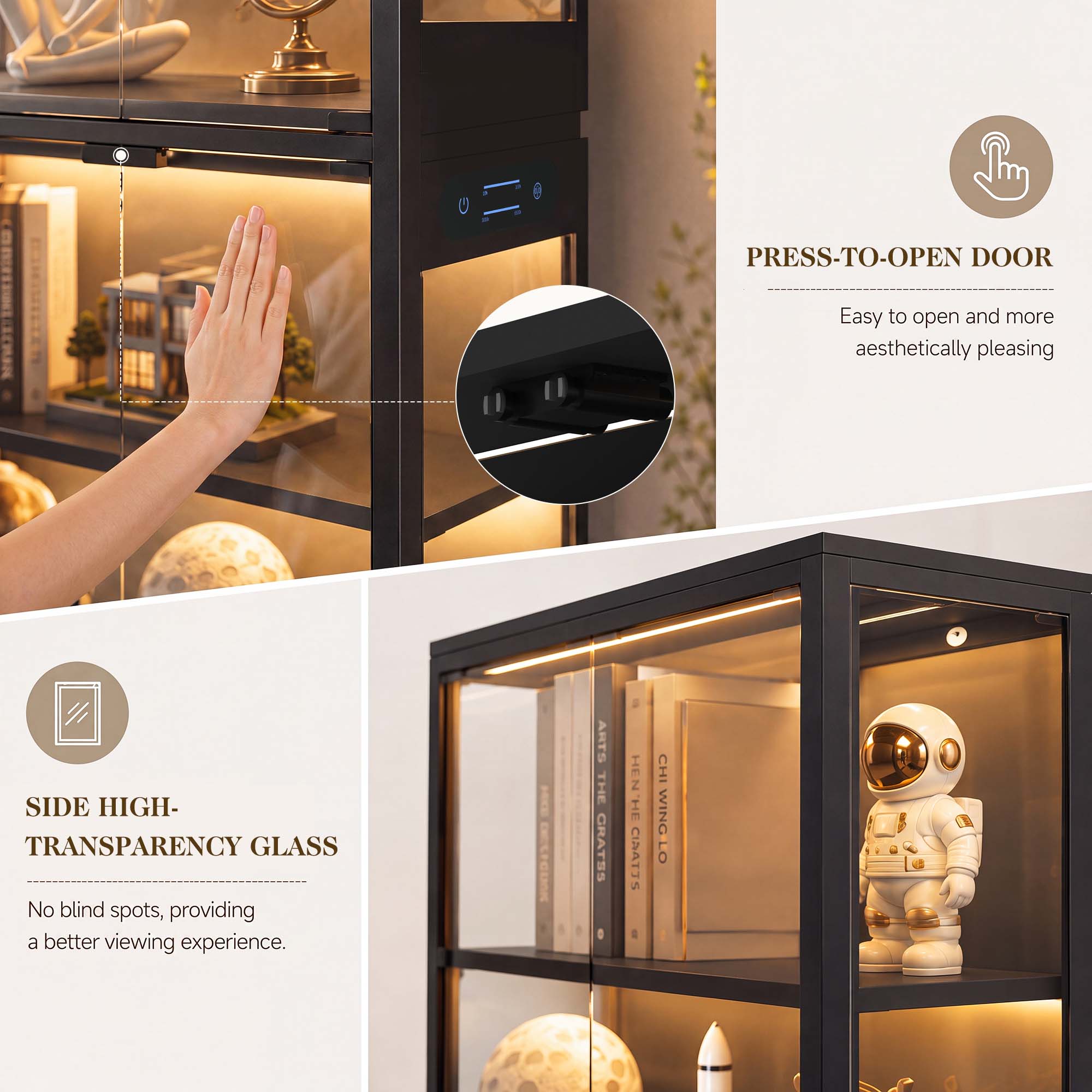 TCGBKAF Vetrina a 5 Ripiani co - Collectible Collection recensione e prezzo