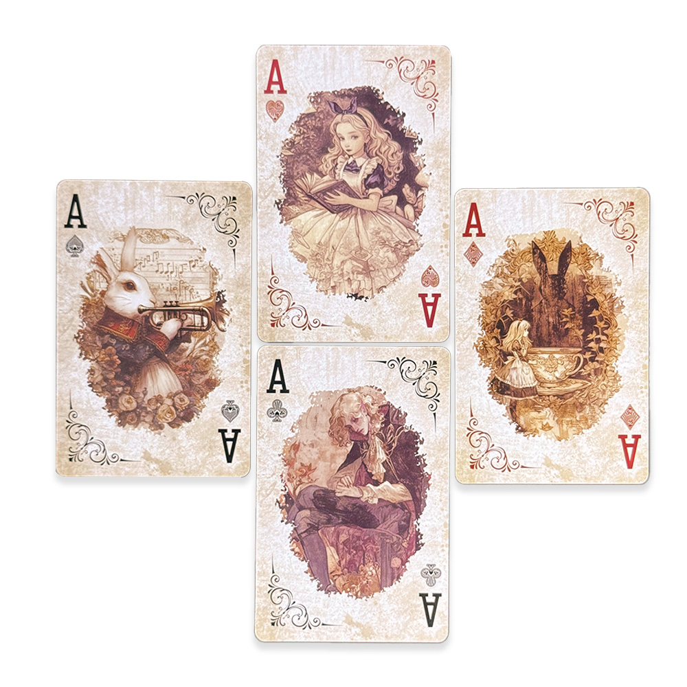 Set di 55 Carte da Gioco Alice - Vintage Collectible Board Games recensione e prezzo