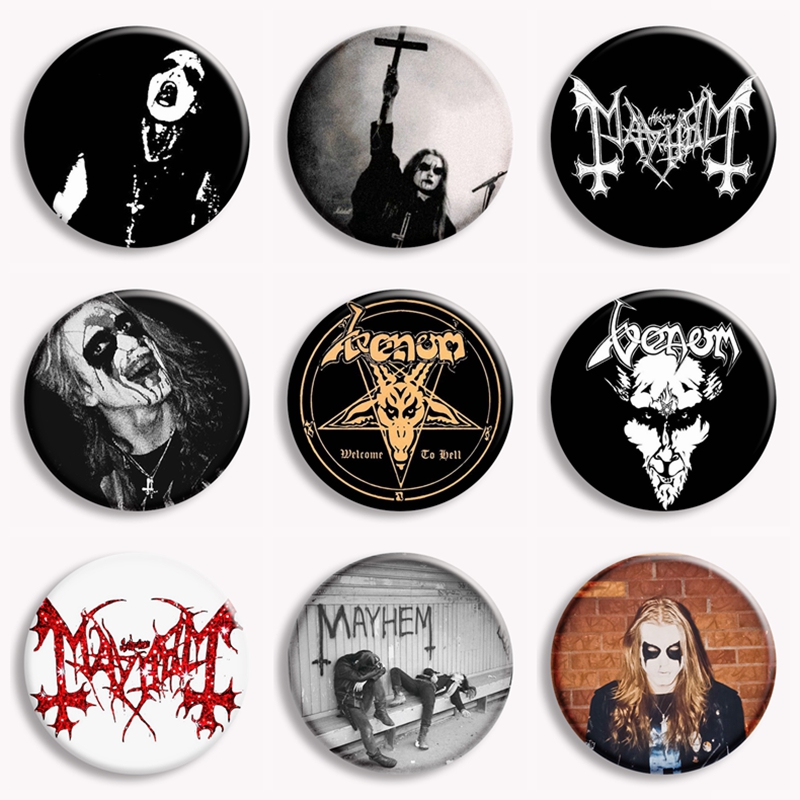 Rock Mayhem Band Spilla con bo - Vintage Collectible Buttons recensione e prezzo