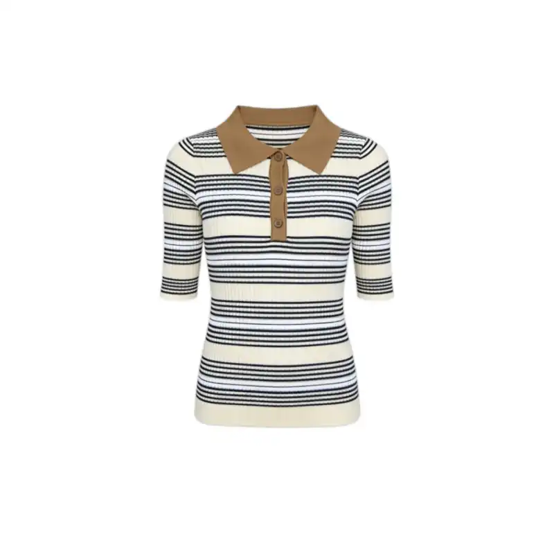 T-shirt da donna slim in seta  - Vintage Collectible Buttons recensione e prezzo