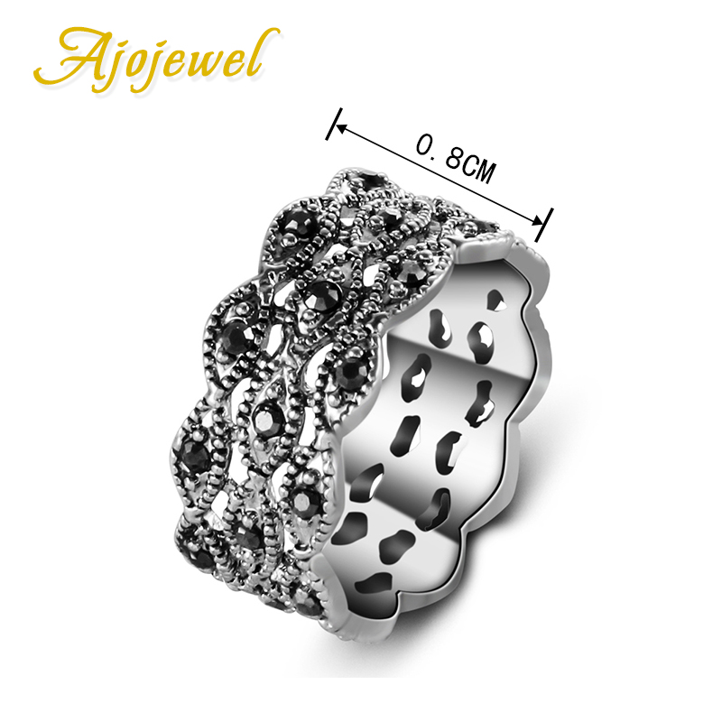 Ajojeel anello con strass a 3  - Vintage And Collectible Items recensione e prezzo