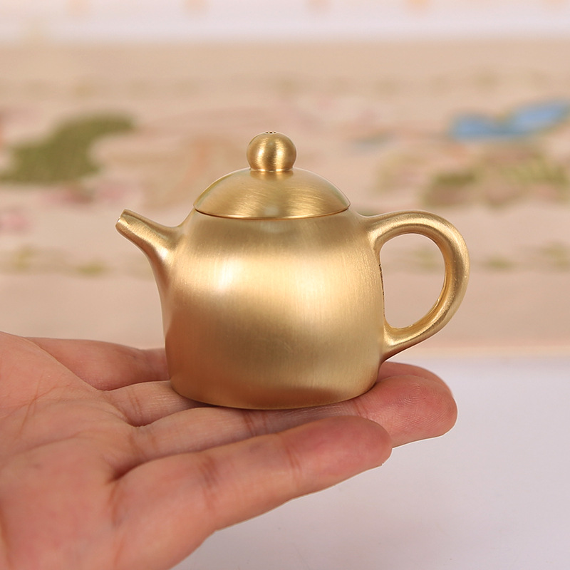 Mini Teiera in Ottone, Decoraz - Vintage Collectible Furniture recensione e prezzo