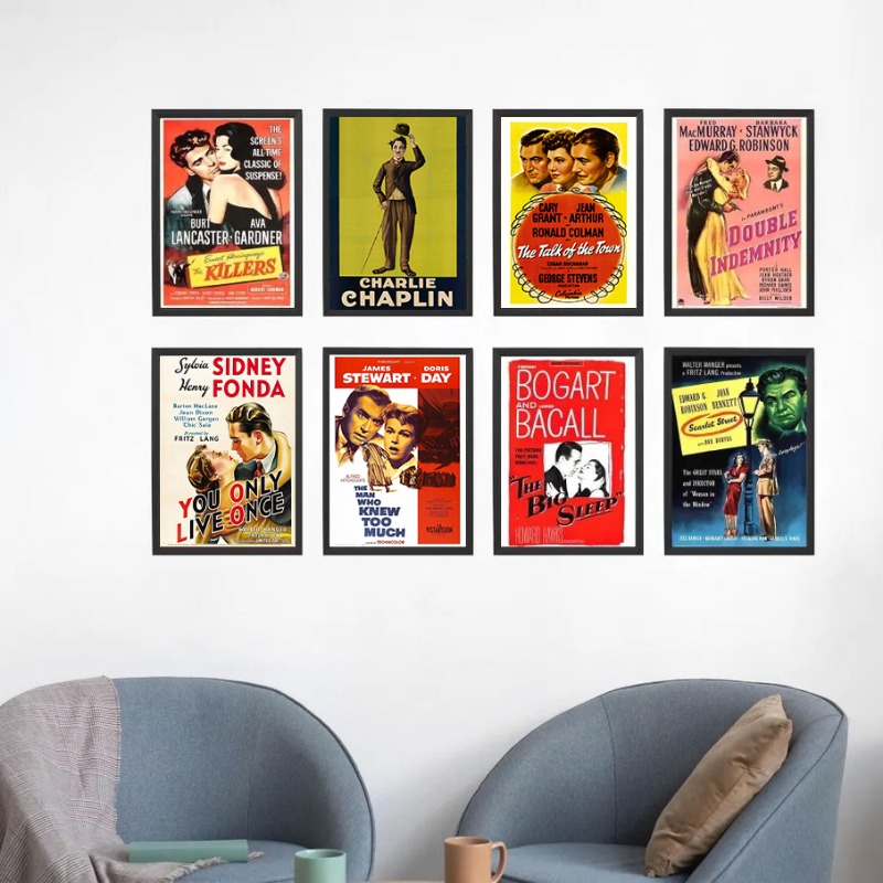 Collezione di Poster di Film d - Vintage Collectible Furniture recensione e prezzo