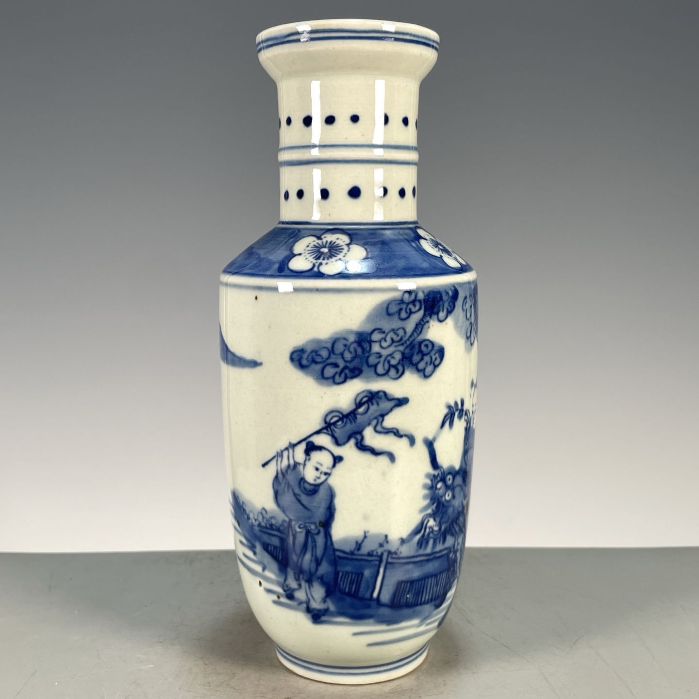 Vaso Rouleau in Porcellana Blu - Vintage Collectible Pottery recensione e prezzo