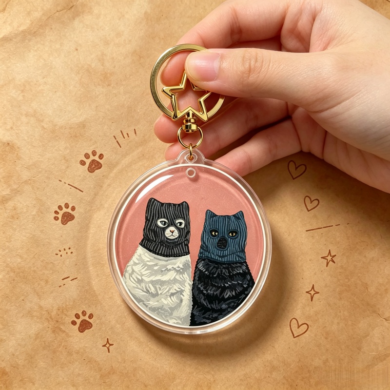 Portachiavi in acrilico con ga - Vintage Cartoon Collectible recensione e prezzo