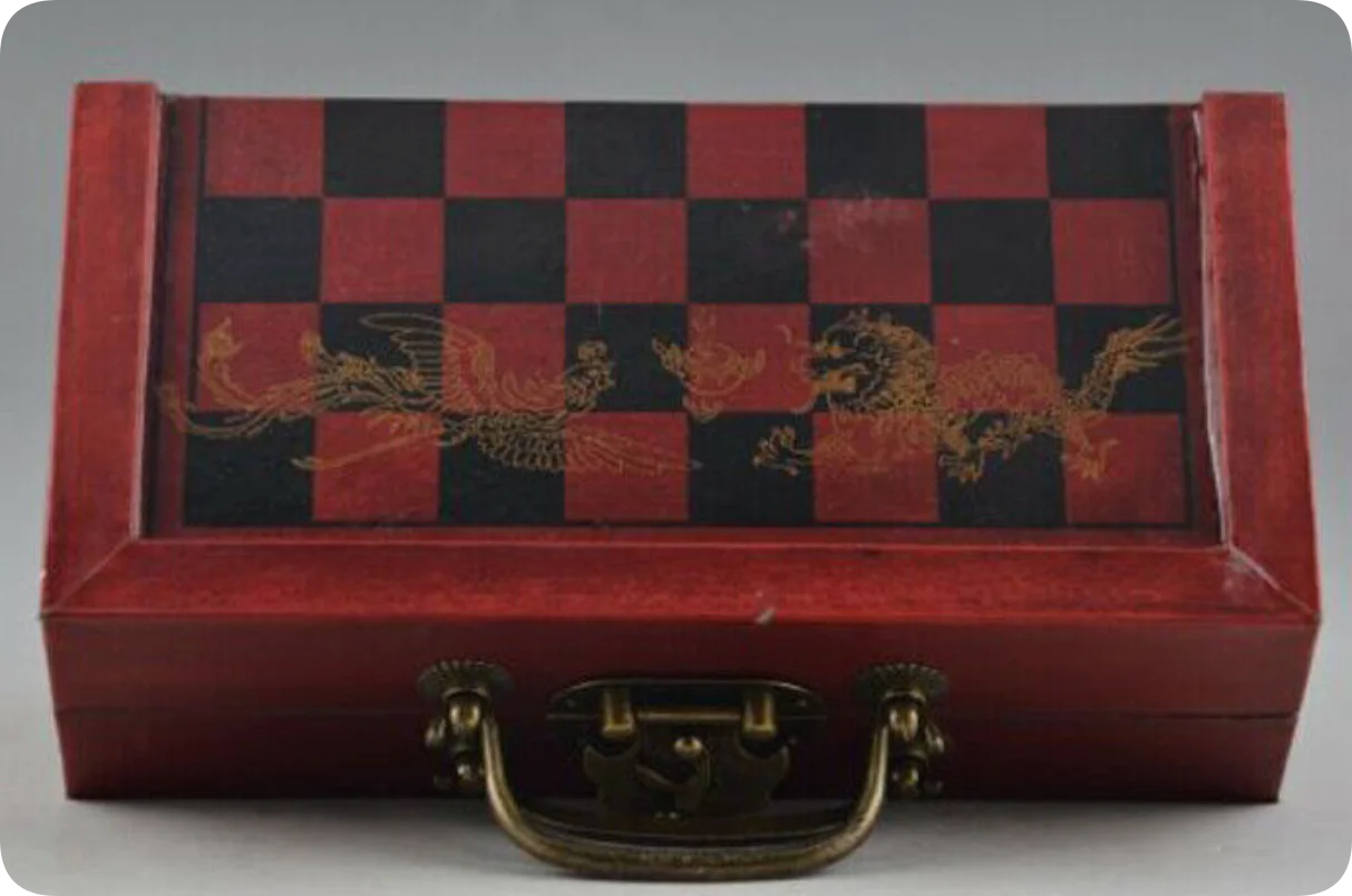 Set di scacchi vintage pieghev - Vintage Collectible Board Games recensione e prezzo