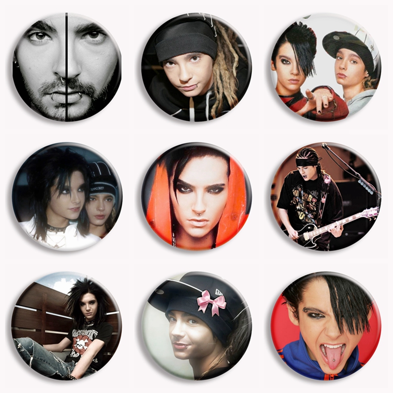 Rock Band toyio Hotel Kaulitz  - Vintage Collectible Buttons recensione e prezzo