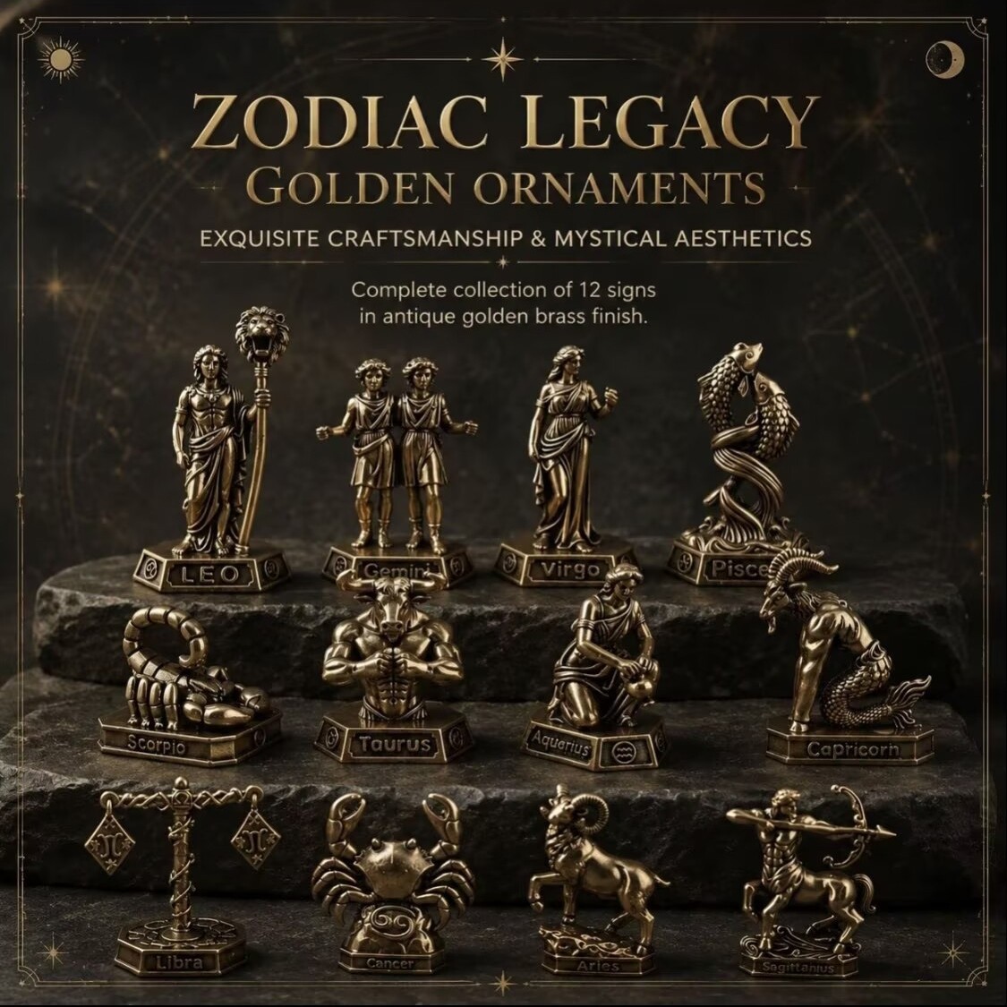 Ornamenti Zodiacali in Ottone  - Vintage Collectible Furniture recensione e prezzo