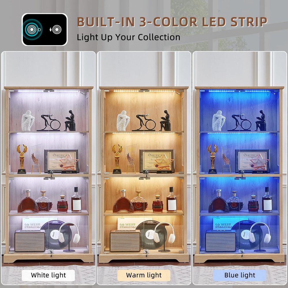 Vetrina in vetro stile rustico - Collectible Collection recensione e prezzo