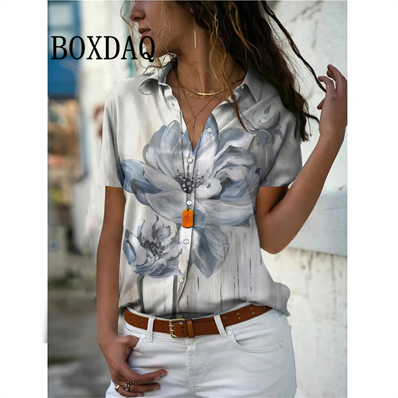 Camicia estiva da donna Camice - Vintage Collectible Buttons recensione e prezzo