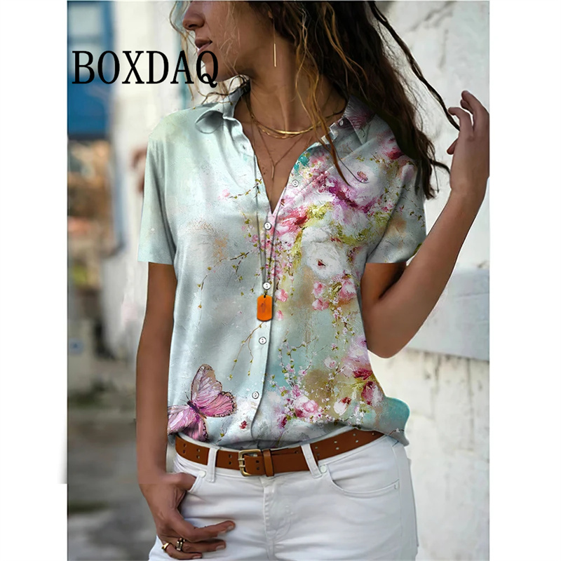 Camicia estiva da donna Camice - Vintage Collectible Buttons recensione e prezzo