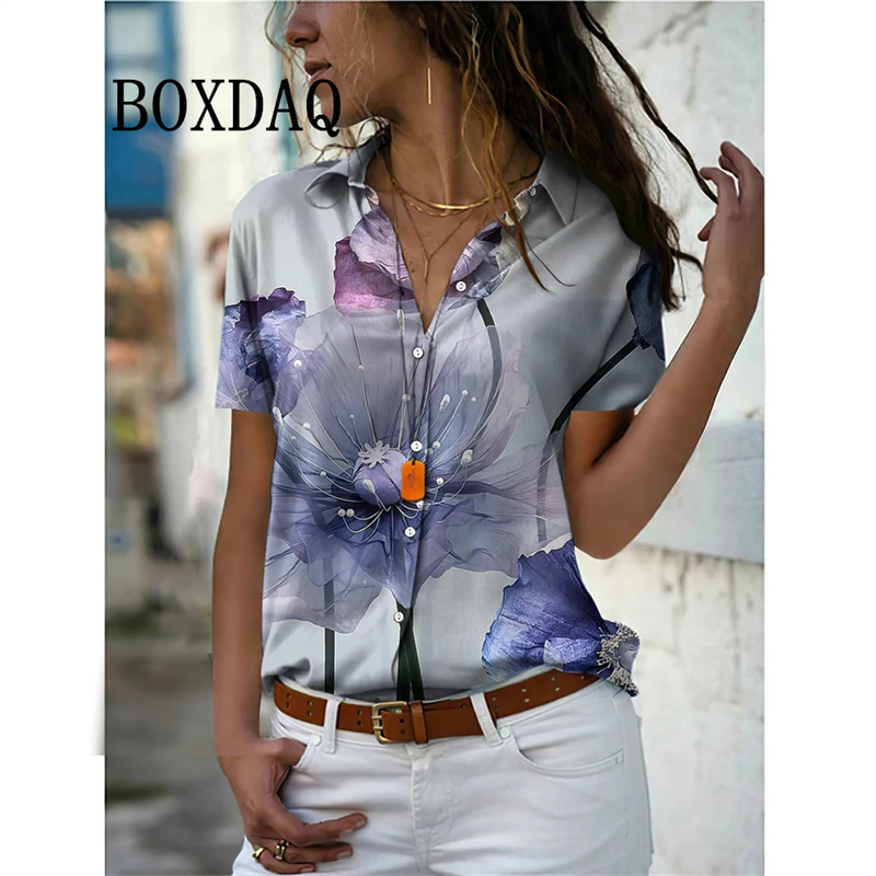 Camicia estiva da donna Camice - Vintage Collectible Buttons recensione e prezzo